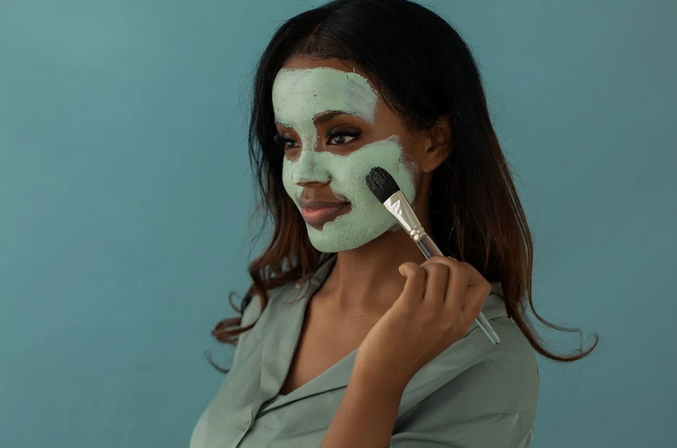 green tea mask